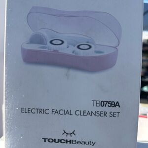 TOUCHBeauty Electric Facial Cleanser Set - Light Pink